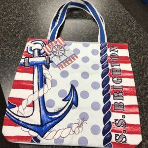 NWT Brighton S.S. Brighton Hand-painted Tote